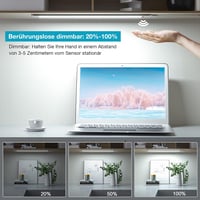 WOBSION LED Konyhapult Világítás 30cm Fehér Dimmelhető Szenzoros 2