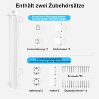 WodonDirect Biztonsági Ajtórács Babáknak és Kutyáknak - Kiterjeszthető 150 cm Széles, 83 cm Magas, Fehér, Fúrás Nélkül Telepíthető Lépcsőrác 7
