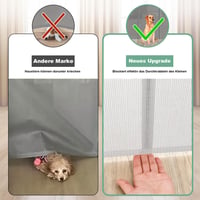 WodonDirect Biztonsági Ajtórács - Fúrás Nélkül Felszerelhető, Kihúzható 140 cm-ig, Babáknak és Kutyáknak, Lépcsőhöz, Ajtóhoz, Folyosóhoz, Fe 5