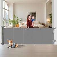Wodondog Biztonsági Kapu Lépcsőhöz 118cm Szélig Nyitható Hálós Ajtó Baba Védelem 1