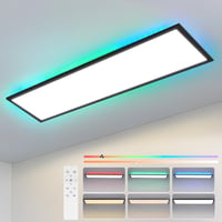 Woiledlt LED panel stropna svjetiljka 120x30 cm - Prigušiva stropna svjetiljka 36W — bez daljinskog upravljača (stanje: vidi 2. sliku) 5