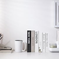 WOKICOR Cărți Decorative pentru Amenajarea Locuinței, 6 bucăți, Imprimeu Creativ cu Litere Englezești, Cutie de Depozitare tip Carte Falsă, Decor pentru Raft și Masă de Cafea (A) 6