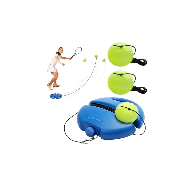 WOKICOR set za tenis s 2 povratne loptice za samostalni trening