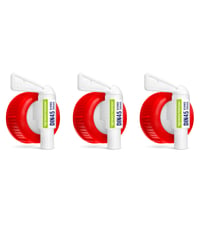 Robinet WoldoClean pentru canistră de apă DIN45, set de 3 bucăți, pentru canistre de 5L și 10L 1
