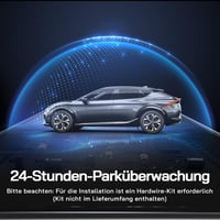 Cameră Auto Duală WOLFANG 4K față-spate, Wi-Fi, unghi vizual de 170°, senzor G, mod parcare 24H, vedere nocturnă, înregistrare în buclă 6