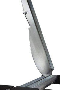 Aparat de tăiat parchet laminat Wolfcraft LC 600 - Ghilotină de precizie pentru parchet, argintiu-negru 10