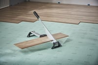 Aparat de tăiat parchet laminat Wolfcraft LC 600 - Ghilotină de precizie pentru parchet, argintiu-negru 7