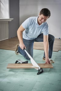 Aparat de tăiat parchet laminat Wolfcraft LC 600 - Ghilotină de precizie pentru parchet, argintiu-negru 6