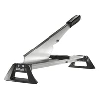 Aparat de tăiat parchet laminat Wolfcraft LC 600 - Ghilotină de precizie pentru parchet, argintiu-negru 1