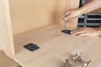wolfcraft Zsanér Lyuk Készlet 35mm - Fúrósablonok és Fúróbitekkel 4
