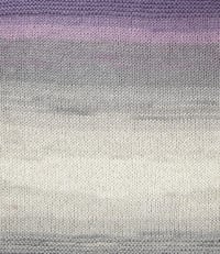 Wollbiene Moonlight Glitter Batik Simli Kötőfonal 500g Fényes Rózsaszín-Szürke - 2700 Rose Grey 2