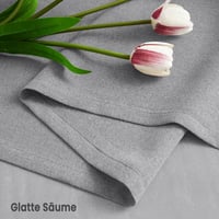 WOLTU 2 darabos függöny szett, modern voile függöny 135x225 cm, szürke 4