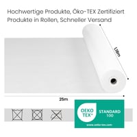 WOLTU Papierový obrus v rolke 80 g/m² biely 1,18 x 25 m na oslavy a podujatia 5