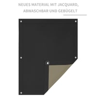 WOLTU Termoizolačná roleta na strešné okná bez vŕtania, zatemňovacia roleta s prísavkami, ochrana pred slnkom a teplom pre okná Velux a Roto, 116x120 cm 5