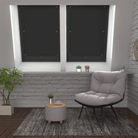WOLTU Termoizolačná roleta na strešné okná bez vŕtania, zatemňovacia roleta s prísavkami, ochrana pred slnkom a teplom pre okná Velux a Roto, 116x120 cm 8