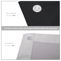WOLTU Termoizolačná roleta na strešné okná bez vŕtania, zatemňovacia roleta s prísavkami, ochrana pred slnkom a teplom pre okná Velux a Roto, 116x120 cm 4