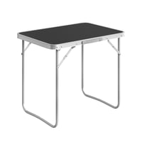 Masă de camping pliabilă WOLTU cu mâner, 70 x 60 x 50 cm, negru, masă de picnic portabilă 9