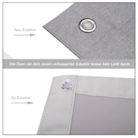 WOLTU Tepelne izolujúca roleta na strešné okná bez vŕtania, zatemňovacia roleta s prísavkami, ochrana pred slnkom a teplom pre okná Velux a Roto, 116x120 cm 4
