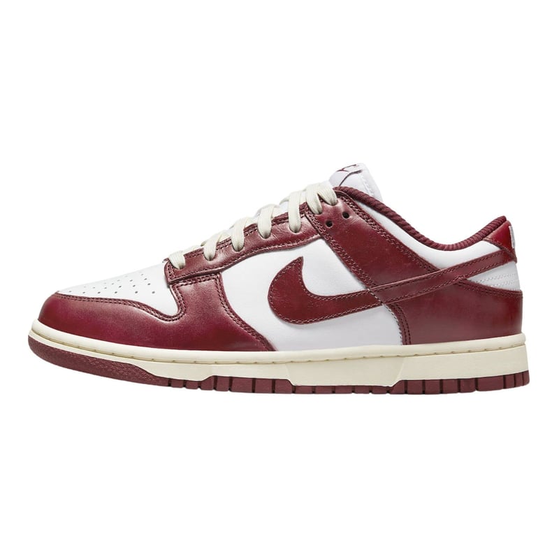 Nike Dunk Low Premium női cipő - Fehér/Team Red színben - EU 44.5-ös méret