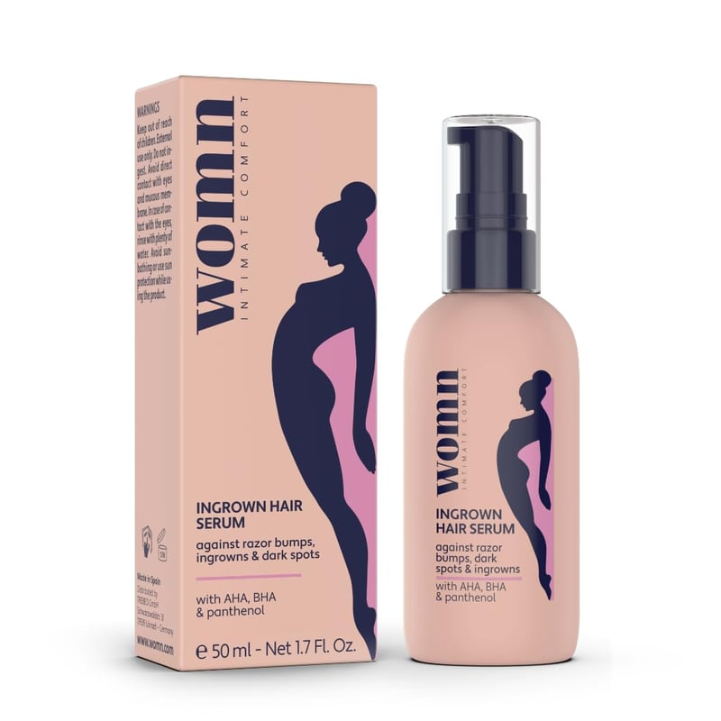 womn Intim Komfort Beépült Szőr Szérum 50ml - Borotvapattanás és Pigmentfoltok Ellen