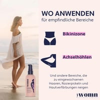 womn Intim Komfort Beépült Szőr Szérum 50ml - Borotvapattanás és Pigmentfoltok Ellen 6