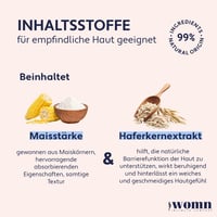 Womn Intimate Comfort Dry & Fresh Powder – Telový púder bez mastenca pre ženy proti poteniu, treniu a zápachu, 100 g 6