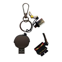 WONDEE Disney Harry Potter 2 v 1 kľúčenka a USB kľúč 32 GB s USB-C adaptérom – darček Harry Potter pre deti, ženy a mužov 2