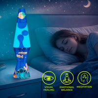 Lampă cu lavă WONDEE Disney Stitch pentru copii și adulți, decorațiune pentru cameră, iluminat ambiental antistres, cadou Stitch pentru fete 2