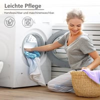 Pătură răcoritoare de vară WONGS BEDDING 2 în 1, cu două fețe, Arc-Chill Q-Max 0,43, pătură autocolantă pentru călătorii și canapea, gri, 150x200 cm 9