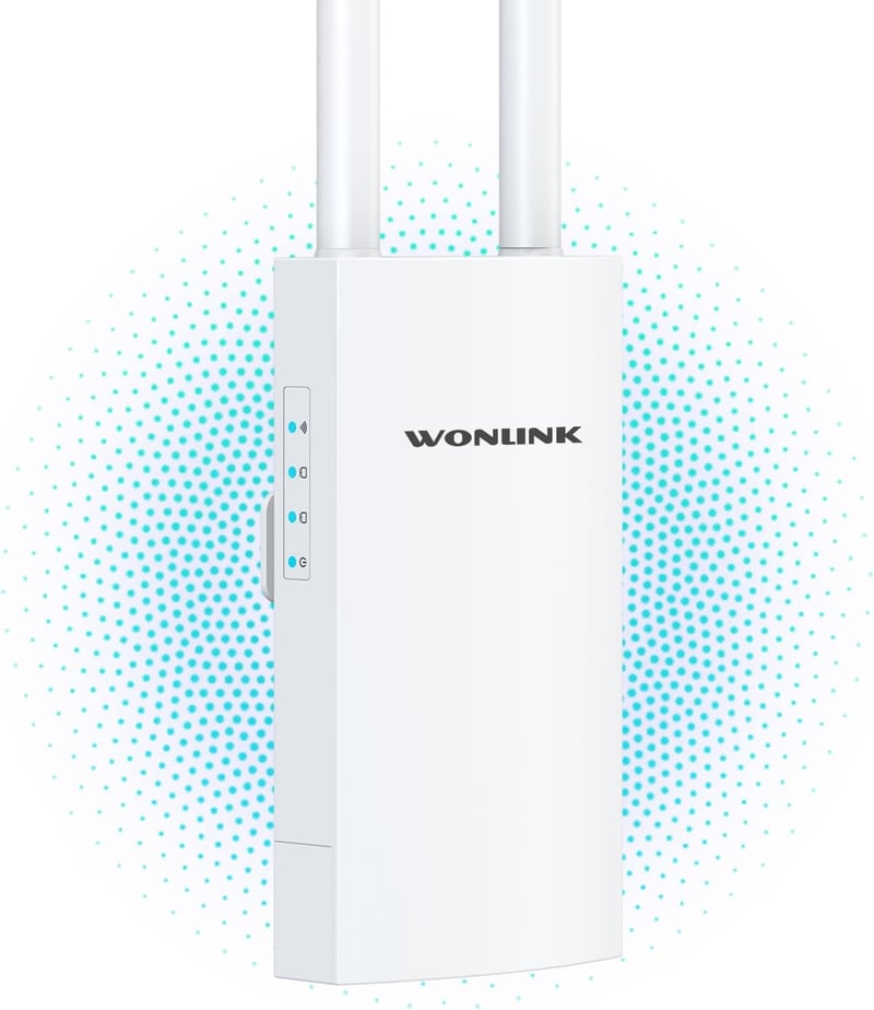 WONLINK AC1200 Outdoor WLAN Access Point PoE, IP66 Vízálló WiFi Erősítő