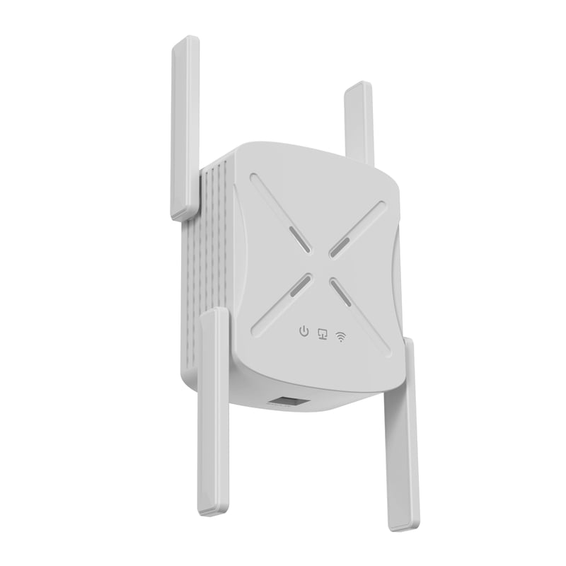 WiFi zosilňovač signálu WONLINK AX1800, dvojpásmový 2.4/5 GHz, gigabitový port, 4 antény