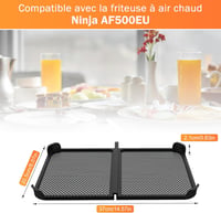Woobroo Ninja AF500EU 4L légfryer szilikon védőhálóhoz - Fröccsenésvédelem 2