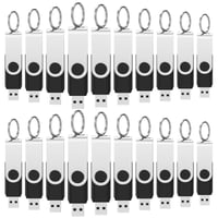 Stick USB 2.0 Wooolken 8 GB Negru - pachet de 100 bucăți cu 50 de brelocuri 1