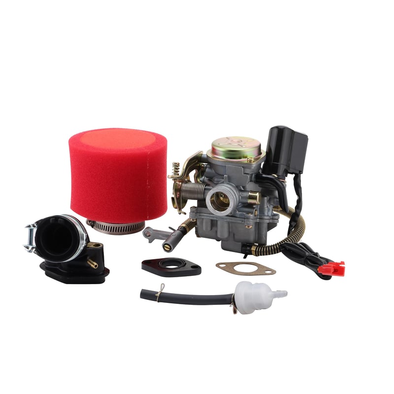 WOOSTAR PD18 rasplinjač s električnim čokom i filtrom zraka od 40 mm za GY6 50cc motor