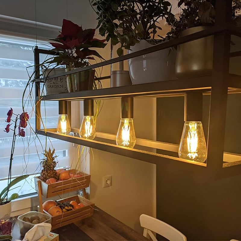 WOOWTT E27 LED Edison izzó 4W dimmelhető meleg fehér 2700K 3db szett