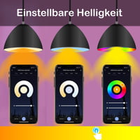 Inteligentná LED žiarovka Woox E27, RGB, Wi-Fi, kompatibilná s Alexa/Google Home, 4 ks 8