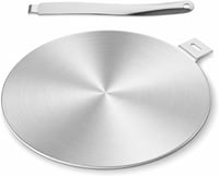 WOPPLXY indukciós adapterlap levehető rozsdamentes acél nyéllel - 24 cm 1