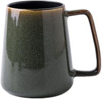 WOQIJENCV 700ml Kerámia Kávésbögre Zöld - Nagy Kapacitású Cappuccino és Teásbögre 1