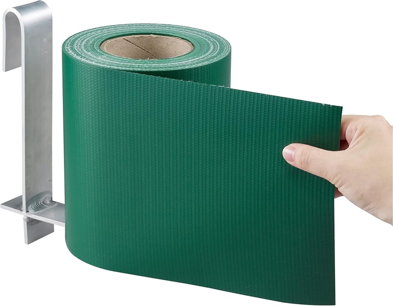 workingHOUSE PVC takarócsík feltekerő segédeszköz rácsos és szövetkerítéshez