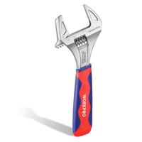 WORKPRO 2 v 1 Nastaviteľný francúzsky kľúč a kliešte na rúry - Rozsah až 42 mm, Chróm-vanádiová oceľ, Protišmyková rukoväť, 20 cm 1