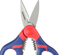 WORKPRO 2 az 1-ben Elektromosszerelő Olló Kábelvágó Sokoldalú Olló Vezetékcsupaszító 152mm Rozsdamentes 6