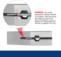 WORKPRO 300mm Kombinált Derékszög Szintezővel és Ceruza Jelölővel Rozsdamentes Acél 6
