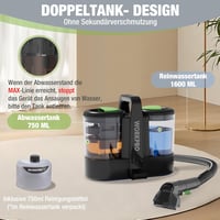 WORKPRO kárpittisztító porszívó 450W, 1,6 L - szürke 5