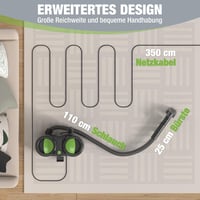 WORKPRO kárpittisztító porszívó 450W, 1,6 L - szürke 7