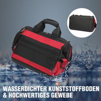 WORKPRO Elektromosszerelő Szerszámos Táska 1680D Poliészter 42x25x34cm 4
