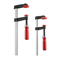 WORKPRO Sada F-svoriek, 2-dielna, silné posuvné stolárske svorky, 200 mm (8") a 300 mm (12"), čierne, s upínacou silou 272 kg 1