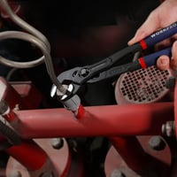 WORKPRO Professzionális Vízpumpafogó 305 mm, Cr-V Acél Csőfogó, Gyorskioldós Állítható Hornyos Csúszókapcsolattal, 50 mm Maximális Nyitással 2
