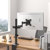 Univerzálny držiak na monitor na tyč WORLDLIFT VESA pre obrazovky s uhlopriečkou 17-32 palcov, nosnosť 8 kg, kĺbové rameno, VESA 75x75 a 100x100 8