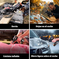 WORX 20V Akkumulátoros Porszívó Fúvó Brushless Motorral és Matracfújtató Funkcióval 2