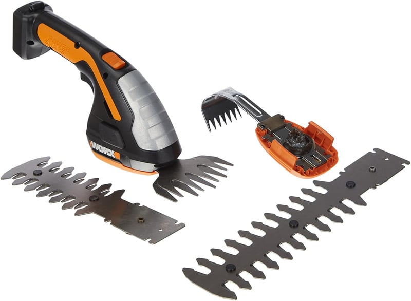WORX 20V Max kézitartású sövényvágó PowerShare akkumulátoros kerti olló - Standard Packaging